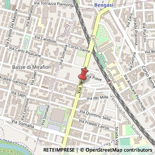 Mappa Via sestriere 19, 10024 Moncalieri, Torino (Piemonte)