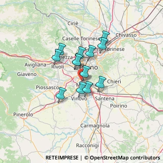 Mappa Via Emanuele Artom, 10127 Torino TO, Italia (9.43077)