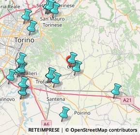 Mappa Via Sambuy, 10023 Chieri TO, Italia (10.4355)