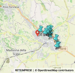 Mappa Via Sambuy, 10023 Chieri TO, Italia (1.26583)
