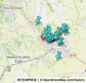 Mappa Via Sambuy, 10023 Chieri TO, Italia (1.089)