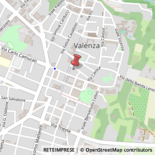 Mappa Corso Giuseppe Garibaldi, 85, 15048 Valenza, Alessandria (Piemonte)