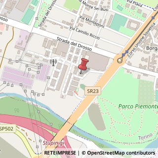 Mappa Corso Unione Sovietica, 612, 10135 Torino, Torino (Piemonte)