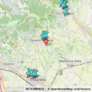Mappa Strada Valle Sauglio, 10020 Pecetto Torinese TO, Italia (2.85385)