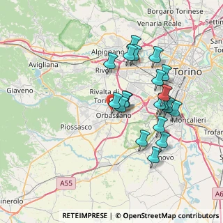Mappa Via Salvatore Quasimodo, 10043 Orbassano TO, Italia (6.7905)