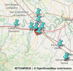 Mappa Via Franco Fornari, 29122 Piacenza PC, Italia (14.06455)