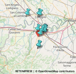 Mappa Via Franco Fornari, 29122 Piacenza PC, Italia (8.40917)