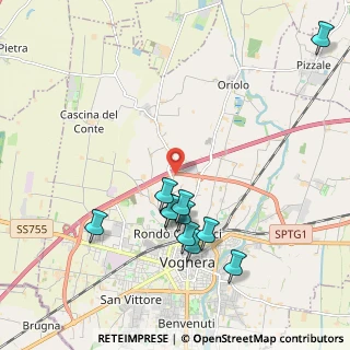 Mappa Strada Torremenapace, 27058 Voghera PV, Italia (2.07545)