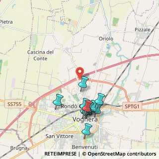 Mappa Strada Torremenapace, 27058 Voghera PV, Italia (2.04818)