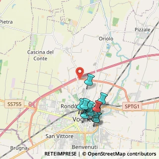 Mappa Strada Torremenapace, 27058 Voghera PV, Italia (2.08333)
