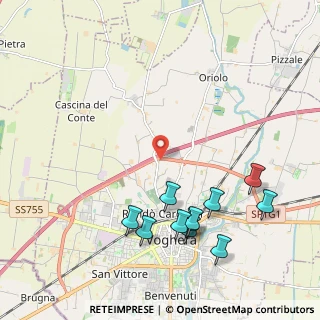Mappa Strada Torremenapace, 27058 Voghera PV, Italia (2.40364)