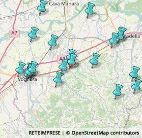 Mappa Via Bussolino, 27045 Casteggio PV, Italia (9.0355)