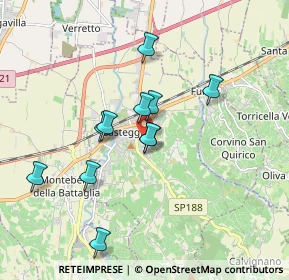 Mappa Via Bussolino, 27045 Casteggio PV, Italia (1.55182)