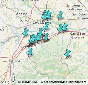 Mappa Via Bussolino, 27045 Casteggio PV, Italia (11.049)