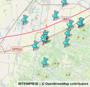 Mappa Via Bussolino, 27045 Casteggio PV, Italia (3.79385)