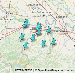 Mappa Via Marzabotto, 29011 Borgonovo Val Tidone PC, Italia (9.46545)