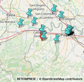 Mappa Via Marzabotto, 29011 Borgonovo Val Tidone PC, Italia (16.543)