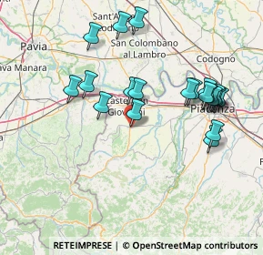 Mappa Via Marzabotto, 29011 Borgonovo Val Tidone PC, Italia (15.3145)