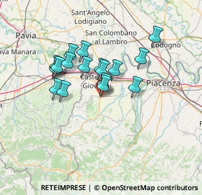 Mappa Via Marzabotto, 29011 Borgonovo Val Tidone PC, Italia (10.98412)