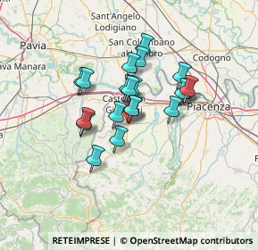 Mappa Via Marzabotto, 29011 Borgonovo Val Tidone PC, Italia (9.91)