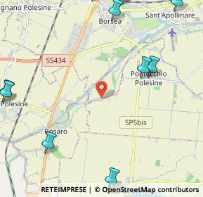 Mappa Via Chiaviche, 45033 Bosaro RO, Italia (3.27909)