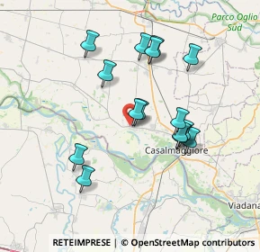 Mappa Via Donatori Avis-Aido, 26040 Gussola CR, Italia (6.65467)