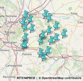 Mappa Frazione Morialdo, 14022 Castelnuovo Don Bosco AT, Italia (12.459)