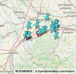 Mappa Via Circonvallazione Luigi Cantù, 27045 Casteggio PV, Italia (10.7935)