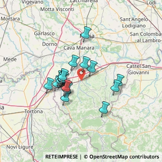 Mappa Via Circonvallazione Luigi Cantù, 27045 Casteggio PV, Italia (10.88333)
