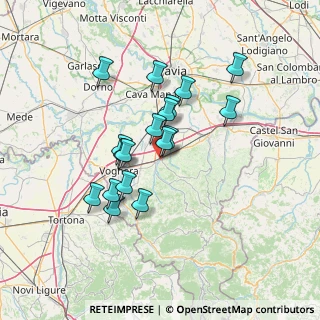 Mappa Via Circonvallazione Luigi Cantù, 27045 Casteggio PV, Italia (11.735)