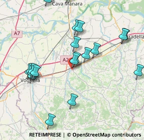 Mappa Via Circonvallazione Luigi Cantù, 27045 Casteggio PV, Italia (8.7115)