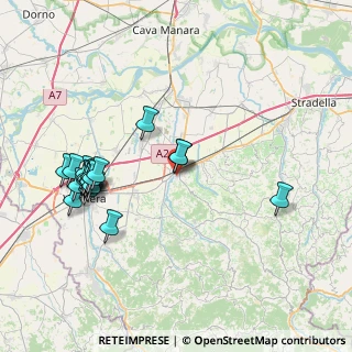 Mappa Via Circonvallazione Luigi Cantù, 27045 Casteggio PV, Italia (8.5075)