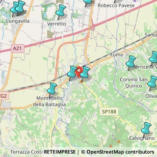 Mappa Via Circonvallazione Luigi Cantù, 27045 Casteggio PV, Italia (3.49)