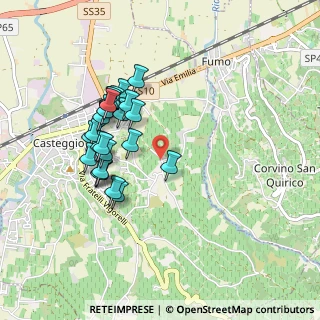 Mappa Via Bernini, 27045 Casteggio PV, Italia (0.836)