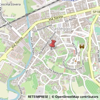 Mappa Via Amedeo di Savoia Duca d'Aosta, 10, 27045 Casteggio, Pavia (Lombardia)