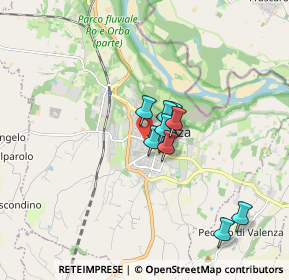 Mappa 15048 Valenza AL, Italia (1.09364)