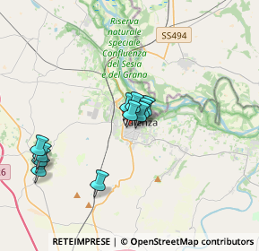 Mappa 15048 Valenza AL, Italia (2.98091)