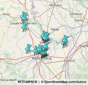 Mappa 15048 Valenza AL, Italia (10.94765)