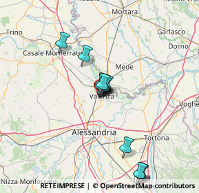 Mappa 15048 Valenza AL, Italia (11.08615)