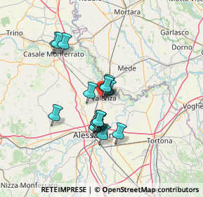 Mappa 15048 Valenza AL, Italia (10.57688)