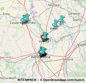 Mappa 15048 Valenza AL, Italia (11.2115)