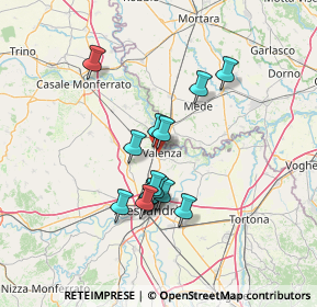 Mappa 15048 Valenza AL, Italia (11.40929)