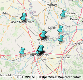 Mappa 15048 Valenza AL, Italia (11.17053)
