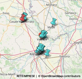 Mappa 15048 Valenza AL, Italia (11.6415)