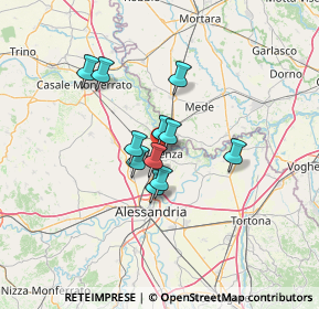 Mappa 15048 Valenza AL, Italia (9.26)