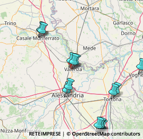 Mappa 15048 Valenza AL, Italia (19.28625)