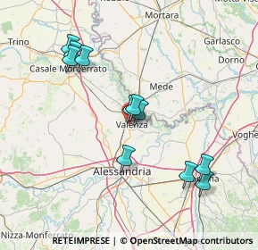 Mappa 15048 Valenza AL, Italia (14.53091)