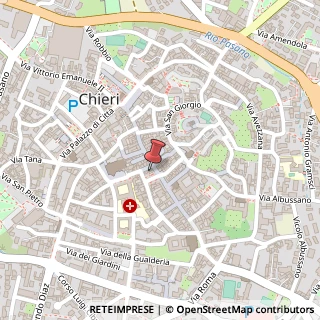 Mappa Via XX Settembre, 1, 10023 Chieri, Torino (Piemonte)