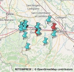Mappa SP 412 angolo, 29011 Borgonovo Val Tidone PC, Italia (11.3785)