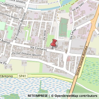 Mappa Via Contarini, 39, 45014 Porto Viro, Rovigo (Veneto)